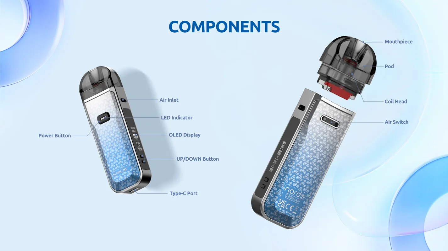 SMOK NORD 5 80W Pod Kit - Image 2