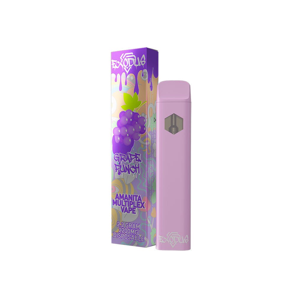 Exodus Amanita HHC Multiplex Disposable Vape | 2.2g | 10pc Display - Image 10